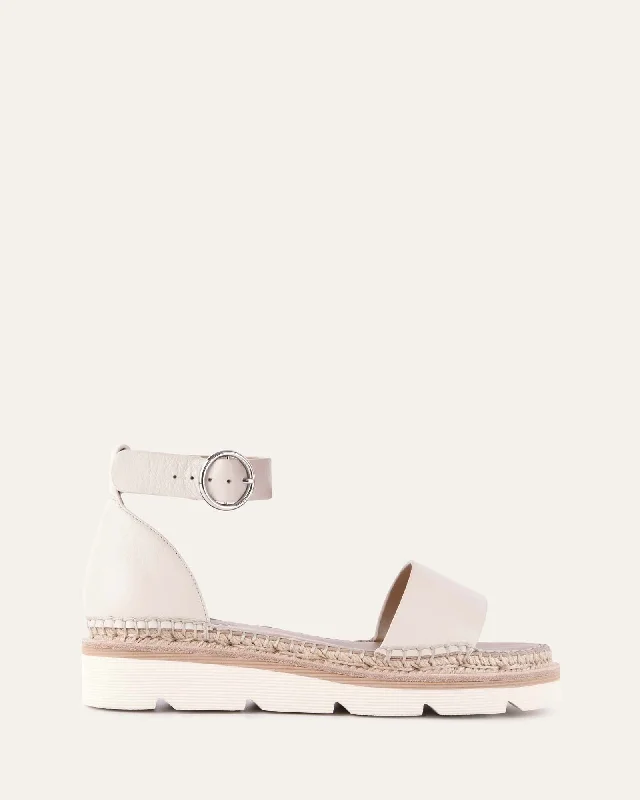 Women's Sandals with a Glitter - Coated Strap in Gold for a Sparkly Summer Outfit Women's Sandals with a Glitter - Coated Strap in Gold for a Sparkly Summer Outfit Elastic - Strap Women's Sandals with a Padded Toe in Teal for Easy On - and - OffIVY FLAT SANDALS OFF WHITE LEATHER