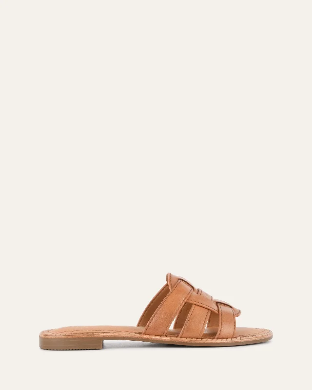 Women's Rhinestone - Embellished Open - Toe Sandals in Silver for a Glamorous Party Look Women's Rhinestone - Embellished Open - Toe Sandals in Silver for a Glamorous Party Look Women's Thong Sandals with a Beaded Design in Multicolor for a Beachy AestheticJASPER FLAT SANDALS BRANDY LEATHER