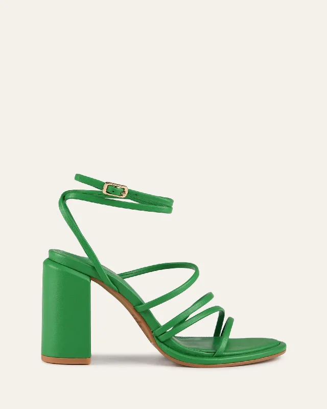 Women's Leather - Strapped Sandals with a Braided Detail in Brown for a Rustic Appeal Women's Leather - Strapped Sandals with a Braided Detail in Brown for a Rustic Appeal Orthopedic Women's Sandals with Arch Support in Gray for Foot HealthPIP HIGH HEEL SANDALS EMERALD GREEN LEATHER