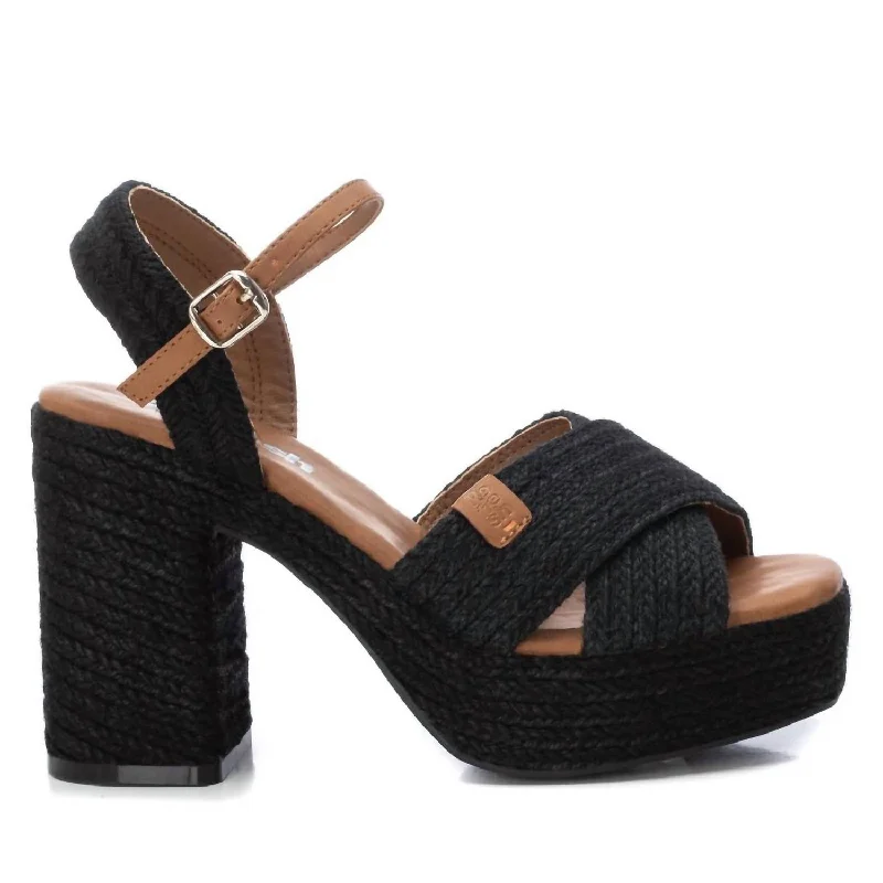 Women's Leather - Strapped Sandals with a Braided Detail in Brown for a Rustic Appeal Women's Leather - Strapped Sandals with a Braided Detail in Brown for a Rustic Appeal Orthopedic Women's Sandals with Arch Support in Gray for Foot HealthWomen's Heeled Sandals In Black