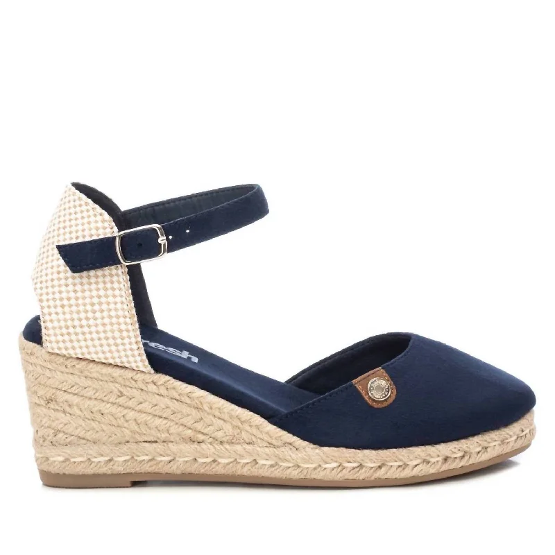 Women's Leather - Strapped Sandals with a Braided Detail in Brown for a Rustic Appeal Women's Leather - Strapped Sandals with a Braided Detail in Brown for a Rustic Appeal Plus Size Women's Wide - Width Platform Sandals in Black for Added Comfort and HeightWomen's Wedge Sandals In Navy