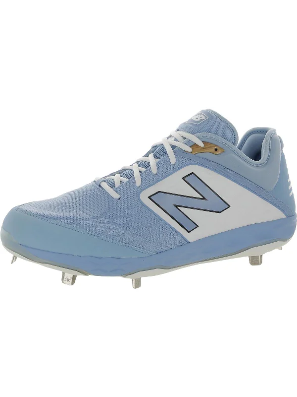 3000v4 Mens Faux Leather Metal Cleats