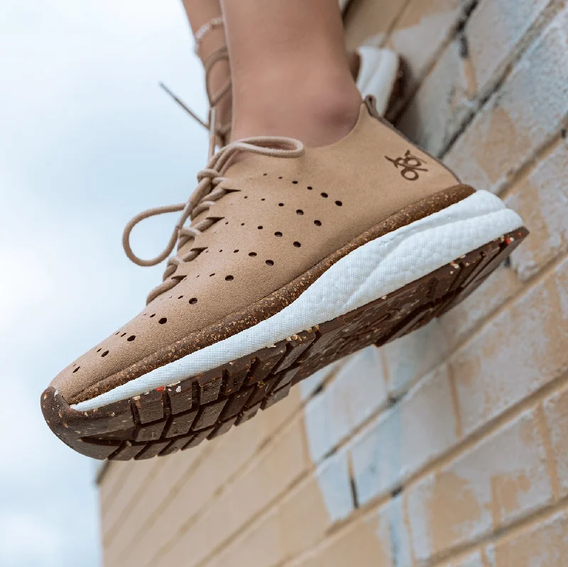 Women's skateboarding athletic shoes with a grippy surface ALSTEAD in BEIGE Sneakers Women's skateboarding athletic shoes with a grippy surface ALSTEAD in BEIGE Sneakers