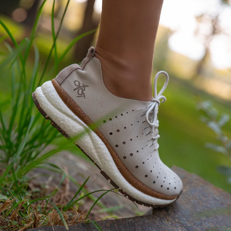 Women's senior - friendly athletic shoes with easy - on features ALSTEAD in DOVE GREY Sneakers Women's senior - friendly athletic shoes with easy - on features ALSTEAD in DOVE GREY Sneakers