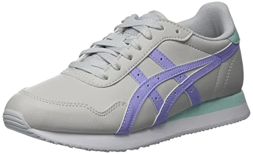 ASICS Damen Tiger Runner Running Shoe, Gris Clair Gris Clair, 37.5 EU