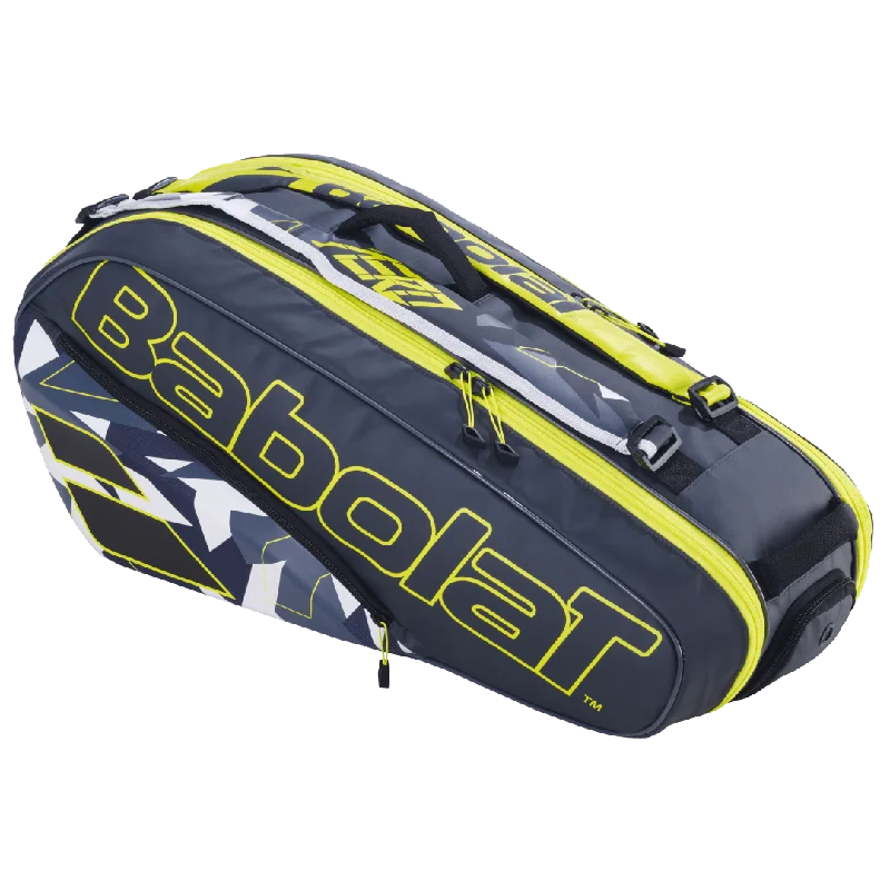 Babolat Pure Aero 2023 6-Pack Bag (Grey/Yellow)