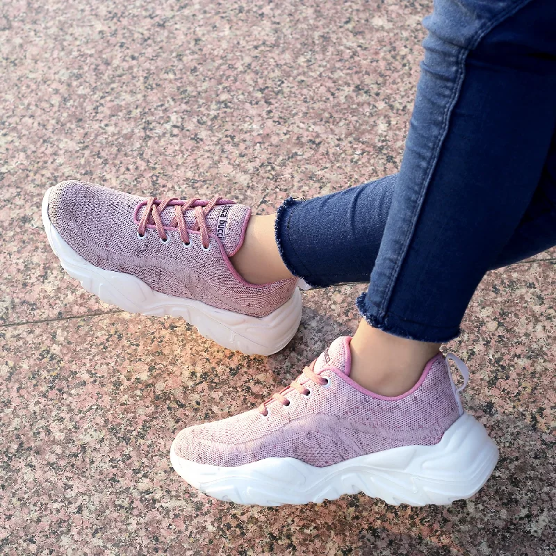 Women's snowboarding athletic shoes with shock - absorbing insoles​ Bacca Bucci BUBBLES Women Chunky Platform Sneakers