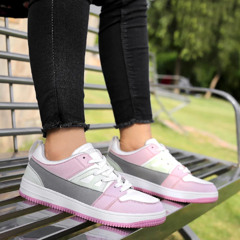 Women's antimicrobial - treated athletic shoes for hygiene Bacca Bucci SERENITY Low Top Flat Sole Fashion Women's Sneakers Women's antimicrobial - treated athletic shoes for hygiene Bacca Bucci SERENITY Low Top Flat Sole Fashion Women's Sneakers