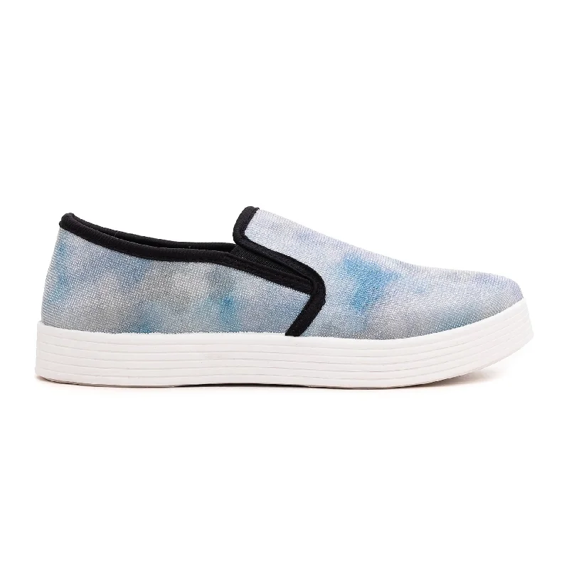 Women's cold - resistant athletic shoes for winter sports Blue Slip-on Sneakers AT9084 Women's cold - resistant athletic shoes for winter sports Blue Slip-on Sneakers AT9084