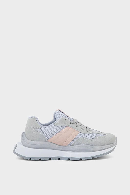 Women's long - distance running athletic shoes​ Casual Sneakers IC7515-Grey