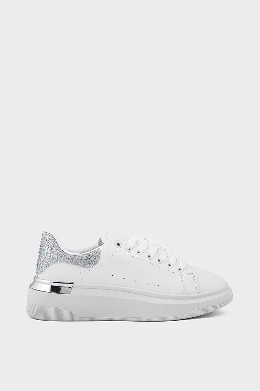 Women's cross - training athletic shoes for multi - sport use Casual Sneakers IC7517-Silver Women's cross - training athletic shoes for multi - sport use Casual Sneakers IC7517-Silver