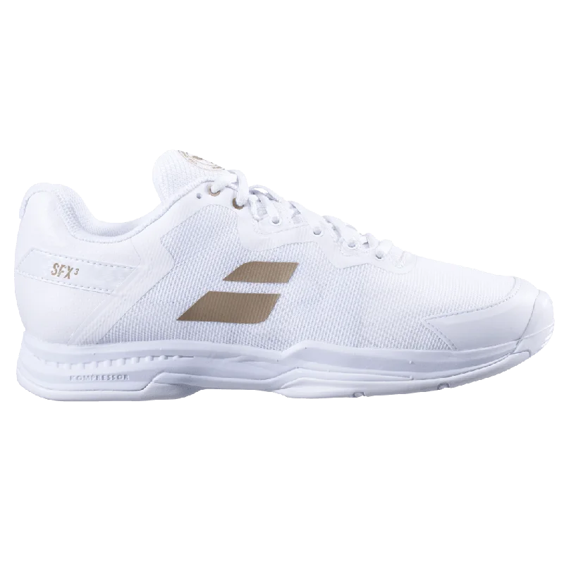 Babolat Women's SFX 3 Wimbledon(White/Gold)