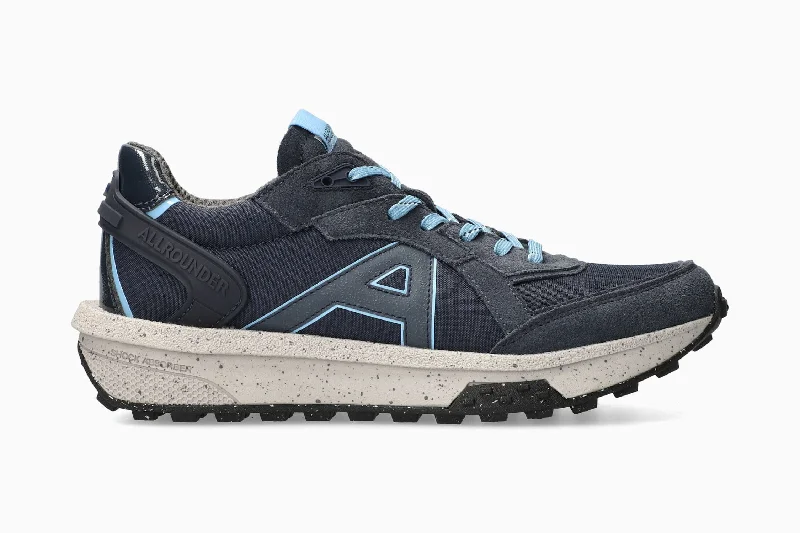 Women's martial arts athletic shoes with reinforced toes​ Deva - Deep Blue
