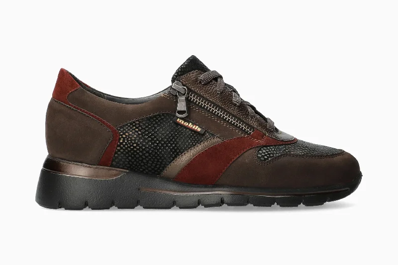 Women's triathlon athletic shoes with a quick - change feature​ Ereen - Dark Oak