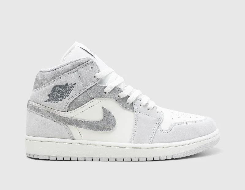 Jordan 1 Mid SE Neutral Grey / Smoke Grey - Sail