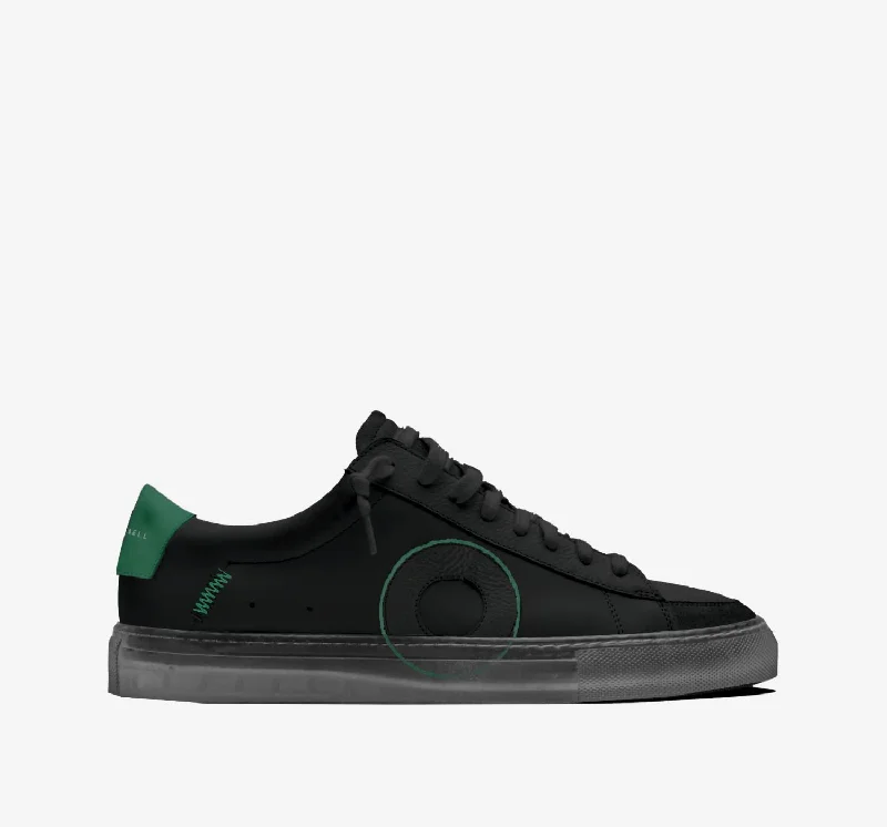 Women's cycling athletic shoes with stiff soles​ Low 1 | Nightshade Green