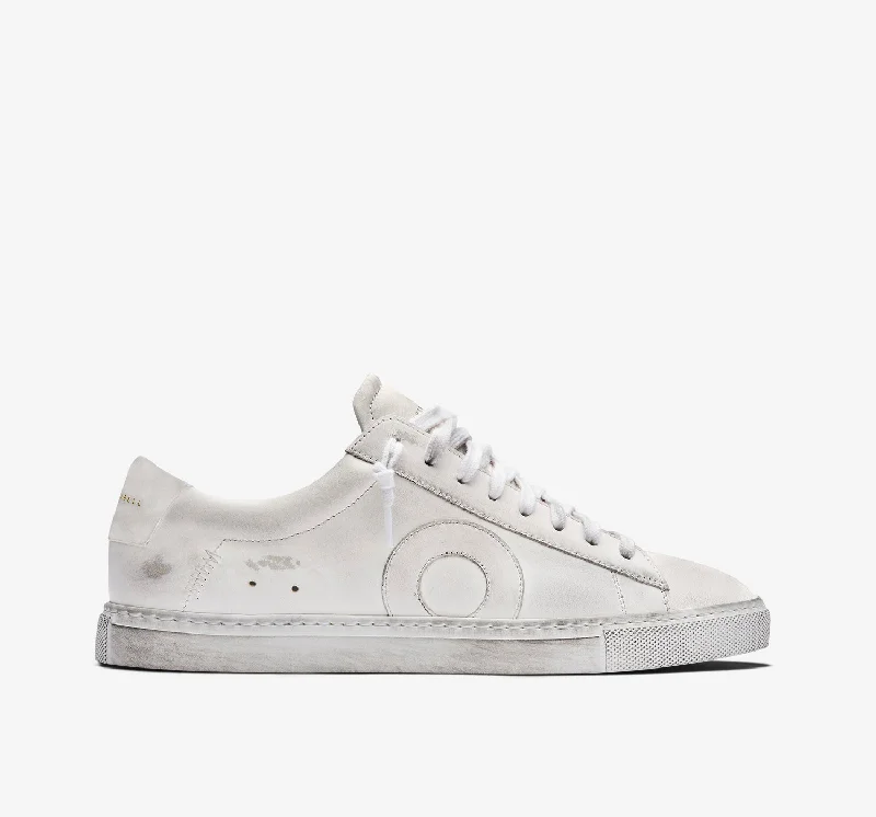 Women's adjustable - closure athletic shoes with a buckle​ Low 1 | White Wall