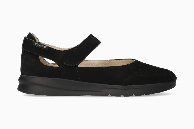 Women's quick - dry - lining athletic shoes for sweaty feet​ Marsia - Black
