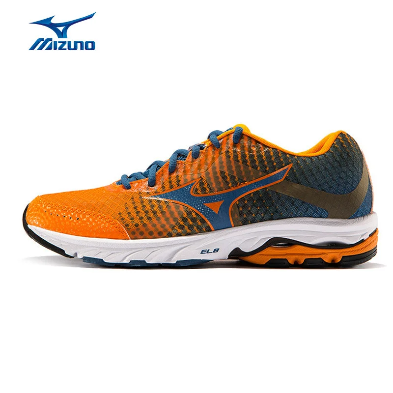 MIZUNO Men WAVE ELEVATION Mesh Breathable Light Weight Cushioning Jogging Running Shoes Sneakers Sport Shoes