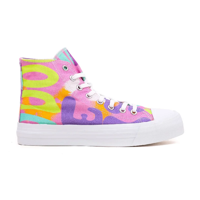Women's athletic shoes with a camo - print design for a rugged look Multy Printed High Ankle Sneaker AT7192 Women's athletic shoes with a camo - print design for a rugged look Multy Printed High Ankle Sneaker AT7192