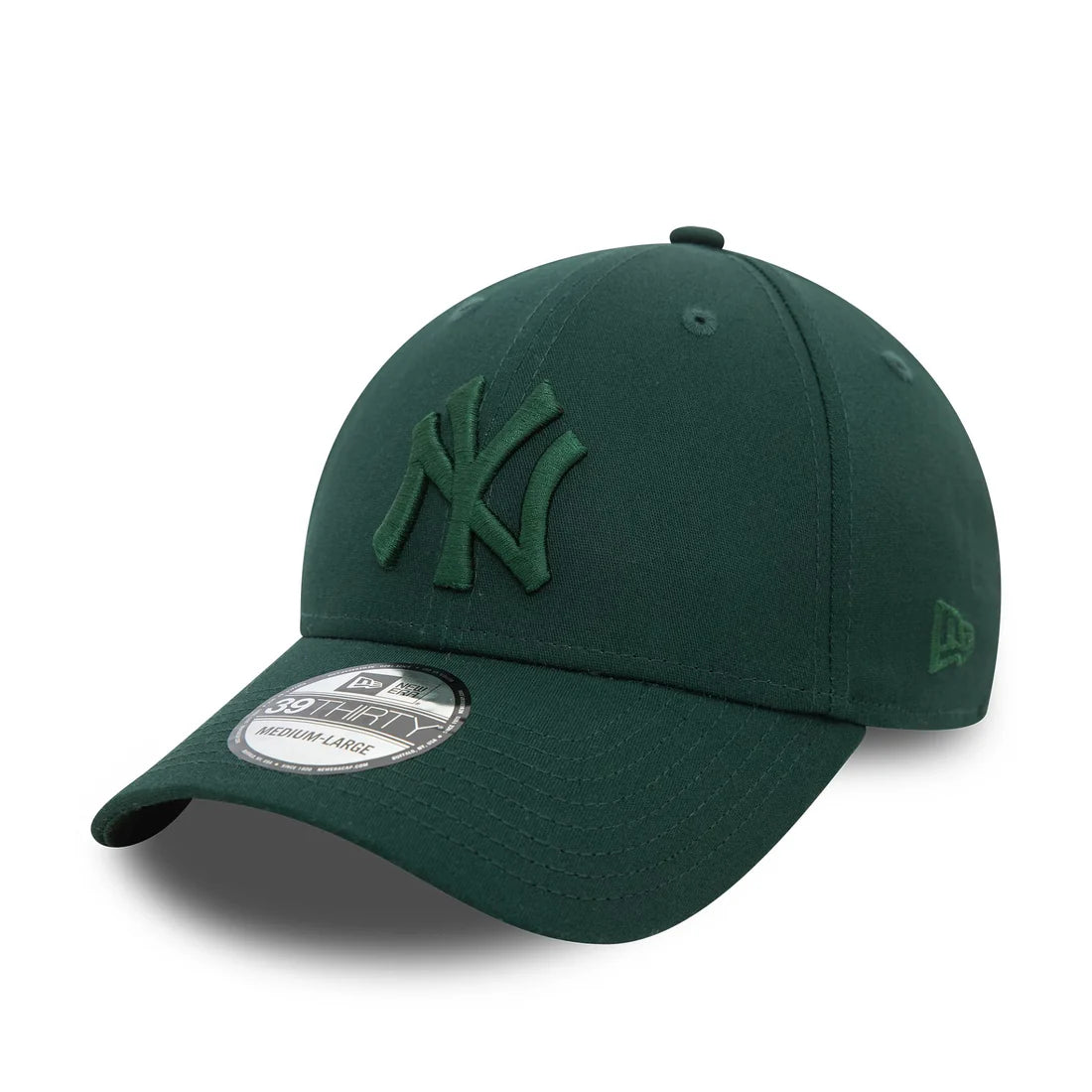 NEW ERA New York Yankees League Essential Dark Green 39THIRTY Stretch Fit Cap