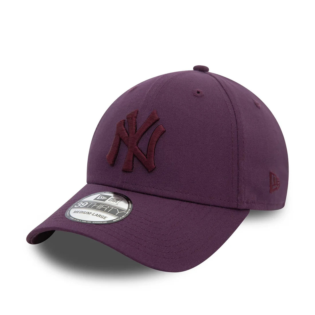 NEW ERA New York Yankees League Essential Dark Purple 39THIRTY Stretch Fit Cap