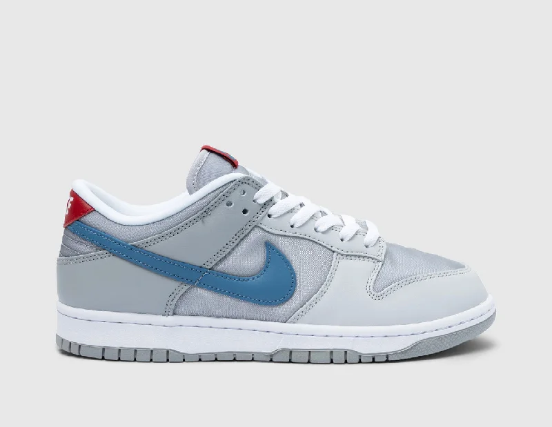 Nike Dunk Low Metallic Silver / Aegean Storm