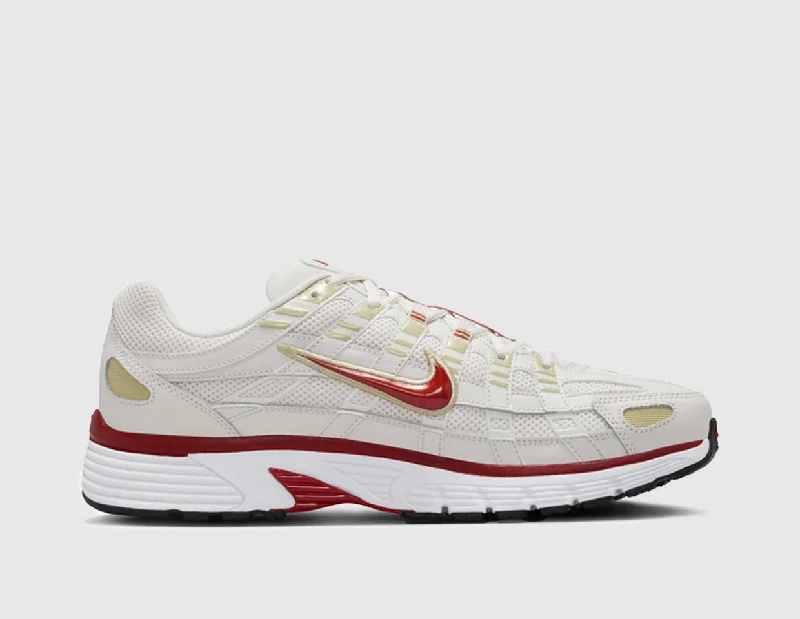 Nike P-6000 Phantom / Dragon Red - White