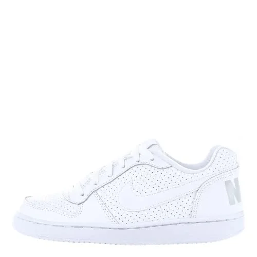 Nike Unisex Court Borough Low (Gs) Basketballschuhe, Blanco White White White, 40 EU