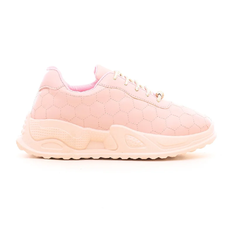 Women's athletic shoes with an ergonomic design for reduced fatigue Pink Casual Sneaker AT7200 Women's athletic shoes with an ergonomic design for reduced fatigue Pink Casual Sneaker AT7200