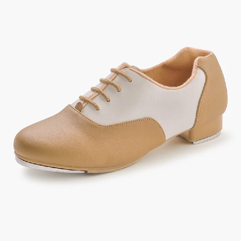 Adult Lace Up Leather Tap Shoes