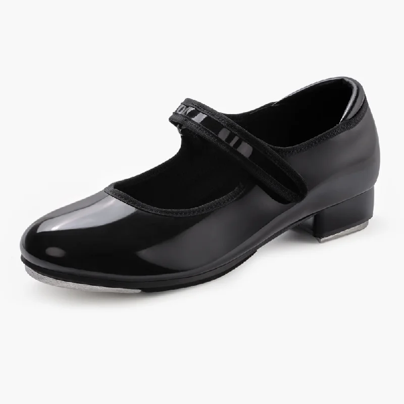 Girls Velcro Strap Tap Shoes