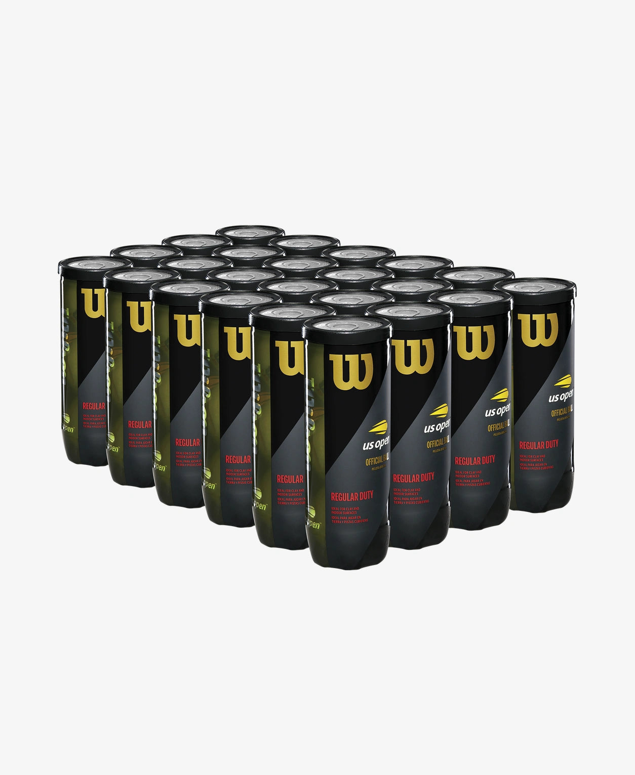 US Open Regular Duty Tennis Balls (24 can case) FREE Shipping*