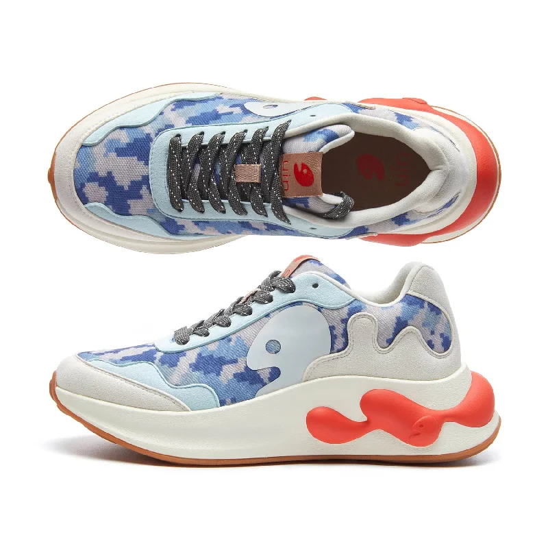 Women's athletic shoes with a minimalist design for simplicity Clean Blue Medinaceli I Women Women's athletic shoes with a minimalist design for simplicity Clean Blue Medinaceli I Women