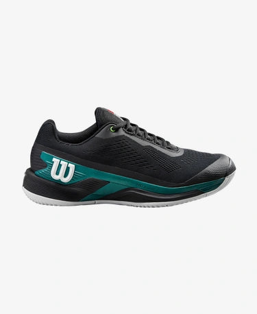 Wilson Men's Rush Pro Blade 4.0 (Black/Black/Deep Teal)