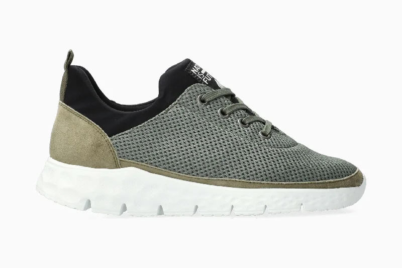 Women's adjustable - closure athletic shoes with velcro​ Wing - Khaki