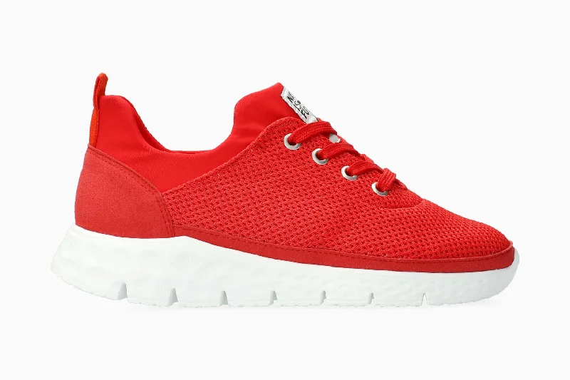 Women's athletic shoes with a reinforced toe box​ Wing - Red