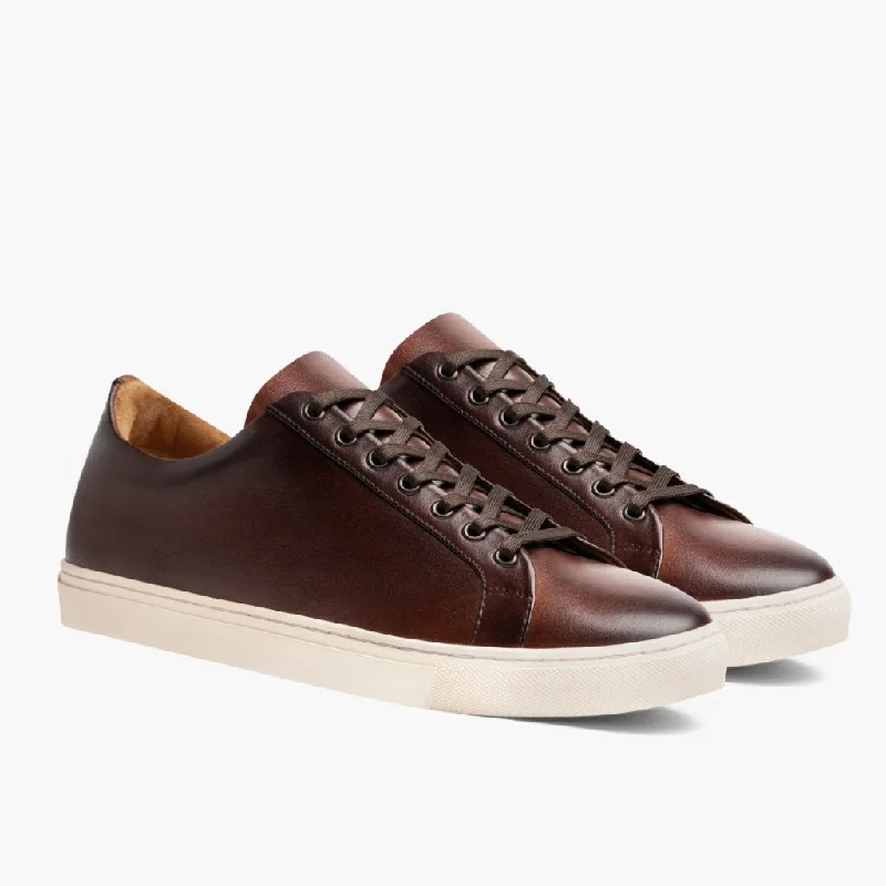 Women's shock - absorbing midsole athletic shoes​ Women's Premier Low Top | Coffee