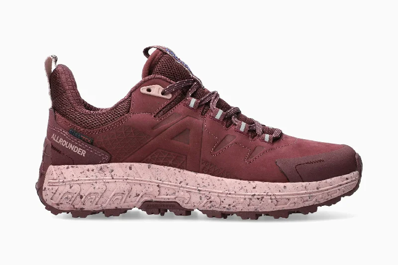 Women's athletic shoes with a non - marking outsole for indoor use X-Globe-Tex - Plum Women's athletic shoes with a non - marking outsole for indoor use X-Globe-Tex - Plum