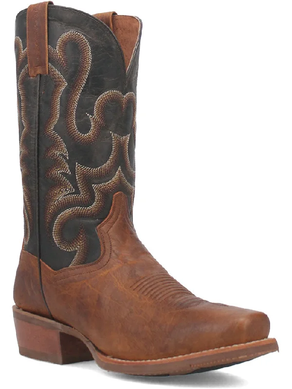 Dan Post DP3393 Mens RICHLAND Western Leather Boots Saddle