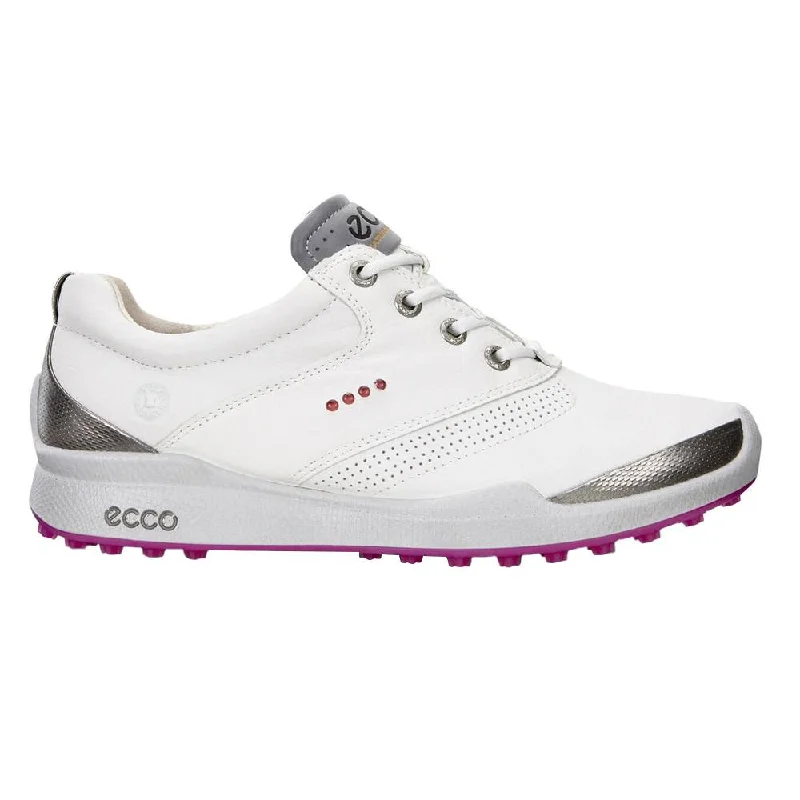 Women's basketball athletic shoes with high - top design​ Golf shoes for playing on easy - going coursesECCO BIOM Hybrid HM Spikeless Golf Shoes 2020 Women