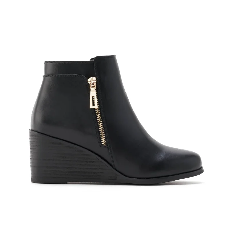 women's booties with over-the-knee lookTRUDY