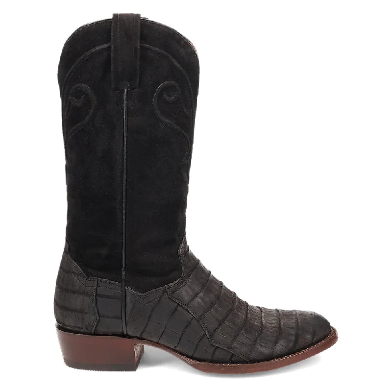 women's cowboy boots with square toeAlvis Caiman Round Toe Cowboy Boots