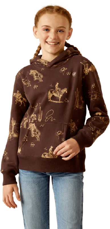 women's pointed toe western bootsAriat Girl's Ranch Scene Hoodie