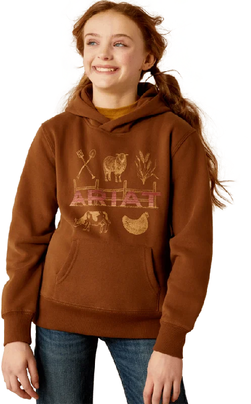 women's distressed moto bootsAriat Girl's Soft Silt Ranch Collections Hoodie
