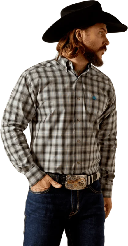 women's western boots with comfort insolesAriat Men's Grey Jamison Long Sleeve Shirt