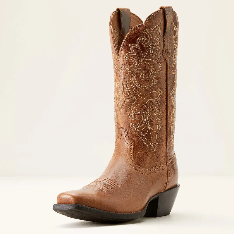 women's western boots with turquoise accentsAriat Women's Round Up Square Toe in Ready Russet women's western boots with turquoise accentsAriat Women's Round Up Square Toe in Ready Russet