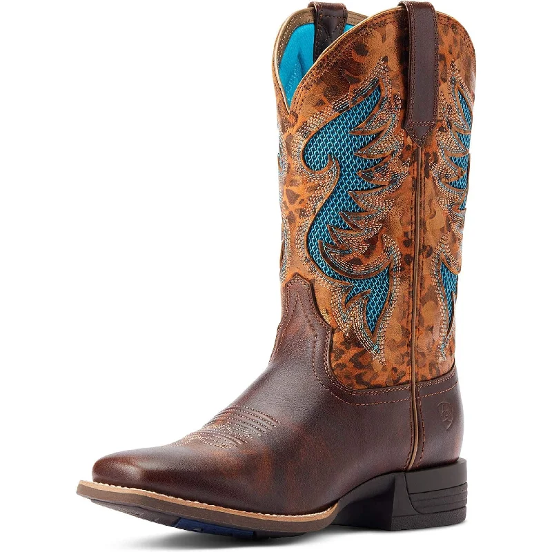 women's western boots for festivalsAriat Women's Yukon Pinto VentTEK Western Boot