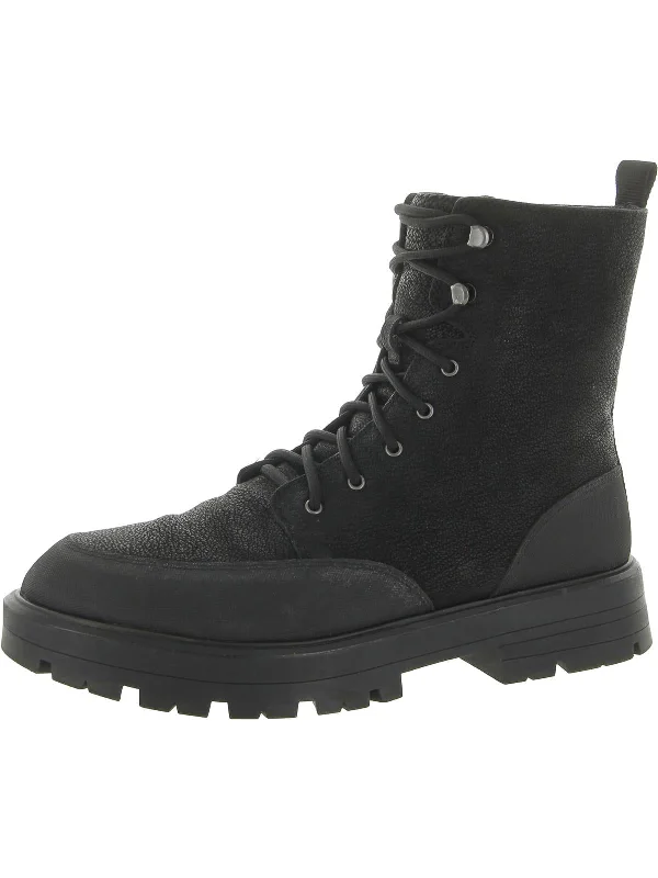 women's booties for urban styleAribelly Womens Leather Side-zip Ankle Boots