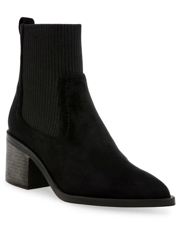 women's booties for travelArielle  Womens Pull On Pointed Toe Booties